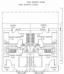 Планировка дуплекса по проекту Д-01